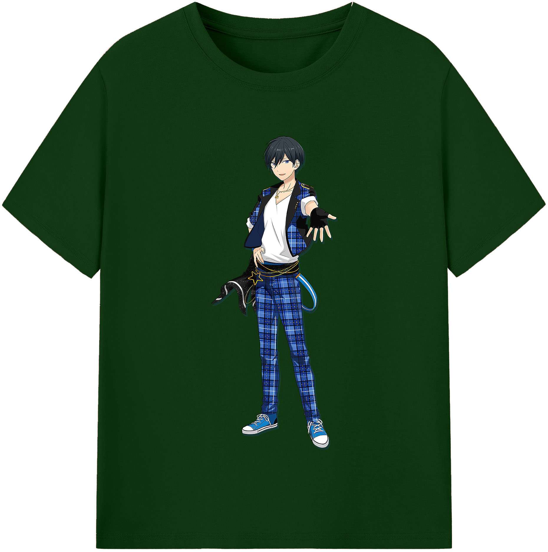 （画像用） あんさんぶるスターズ! Ensemble Stars 綿100％半袖Tシャツ（フロントプリント）